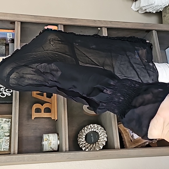 Ralph Lauren Rayon Long Sleeve Blouse Large - Picture 4 of 5